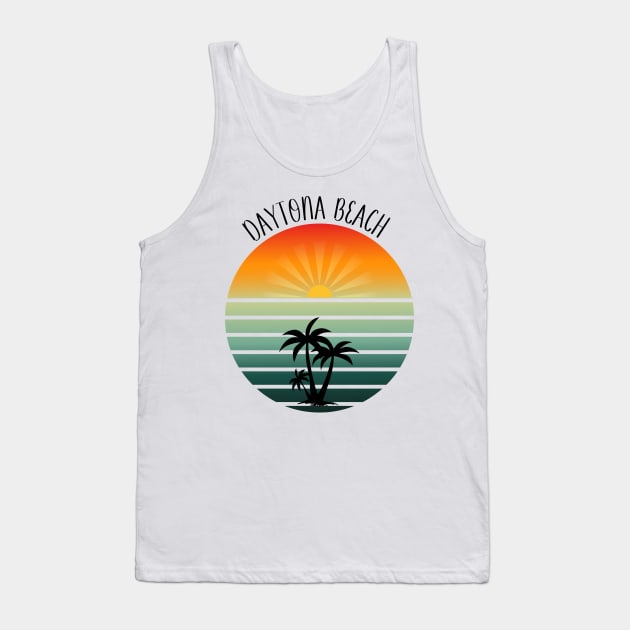 Daytona Beach Sunrise Tank Top by TeeShop Designs